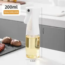 1Pc 200/300/500 ML Oil Spray Pot Kitchen Household Edible Olive Oil Spray Bottle Atomized Misty Oil Tank Air Fryer Spray Bottle 1Pc 200/300/500 ML Oil Spray Pot Kitchen Household Edible Olive Oil Spray Bottle Atomized Misty Oil Tank Air Fryer Spray Bottle