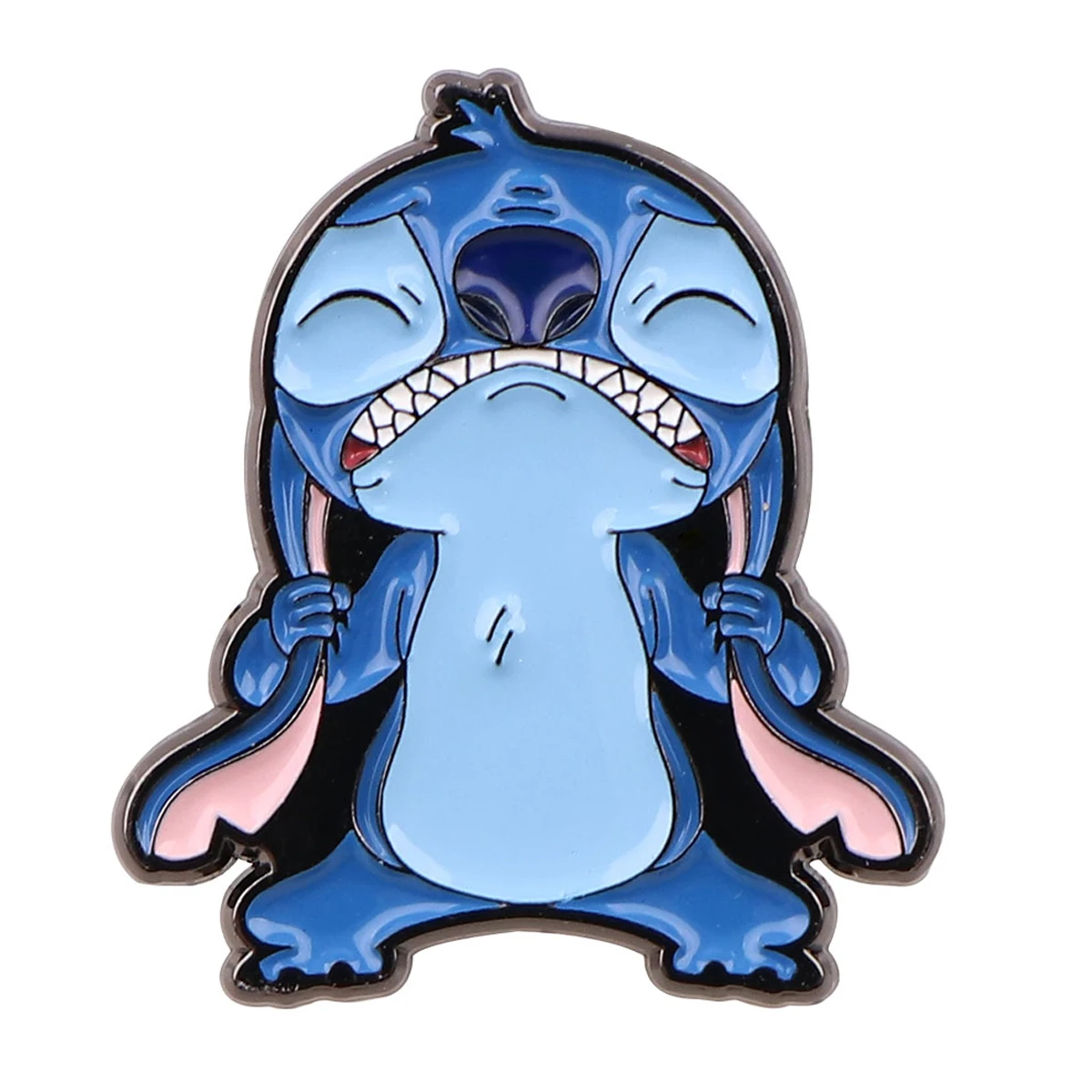 Cute Stitch Enamel Pin Cartoon Alien Brooches for Women Lapel Badges on Backpack Clothing Accessories Fashion Jewelry Kids Gift