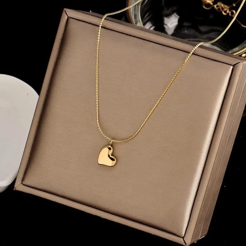 

316L Stainless Steel New Fashion High-end Jewelry Love Charm Chain Necklace Necklace Pendant Ladies Girl Gift