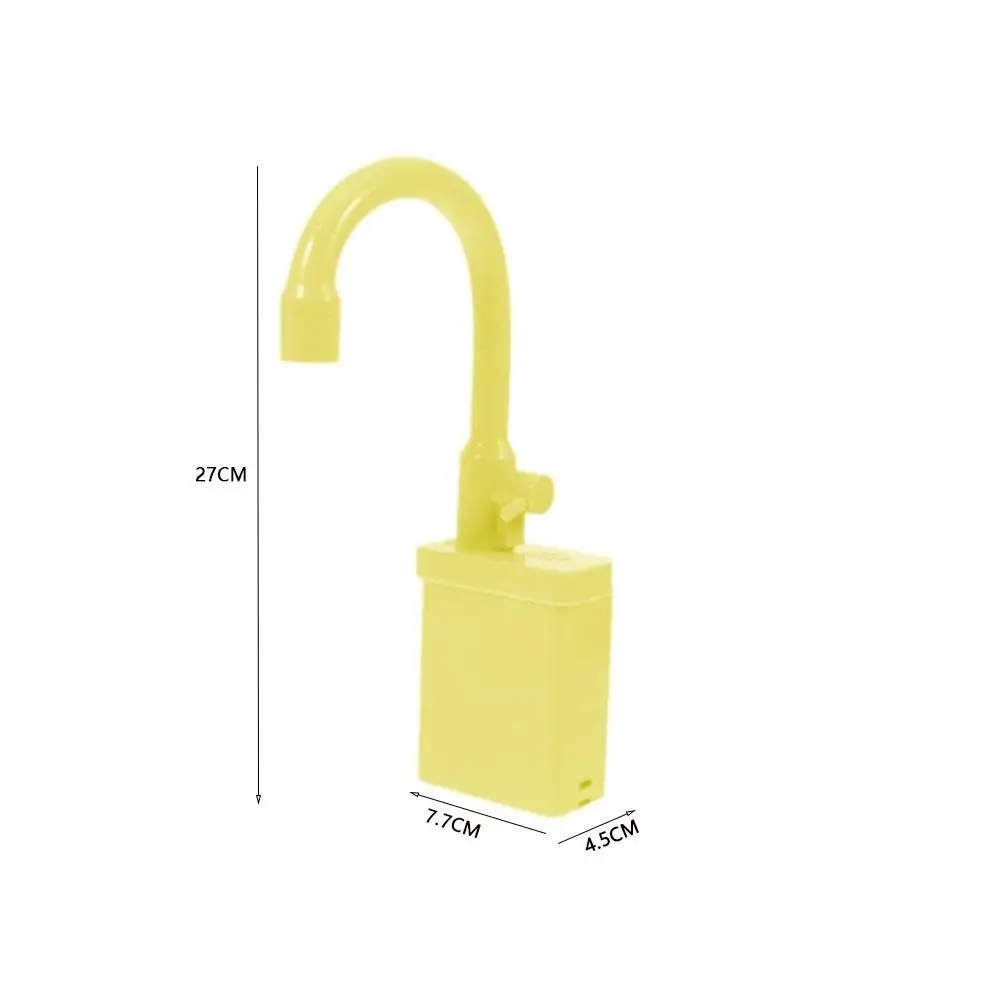 Rubinetto da cucina girevole sostituzione giocattolo simulazione lavello da cucina in plastica giocattoli rubinetto con rubinetto dell'acqua corrente giocattolo