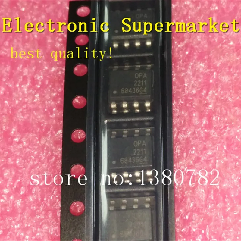 

Free Shipping 5pcs-20pcs/lots OPA2211AIDDA OPA2211 SOP-8 IC in stock