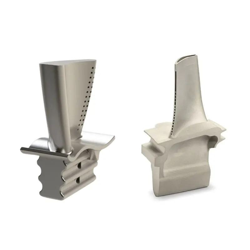 

CNC Titanium Turbine Blades for Machinery Engine Parts High Precision CNC Machining Component