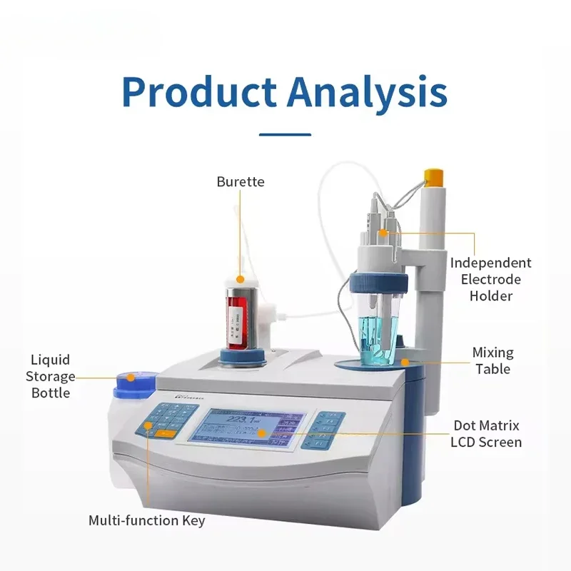 Water Quality Testing Analysis Equipment Automatic Potential Titrimeter AutoTitrators