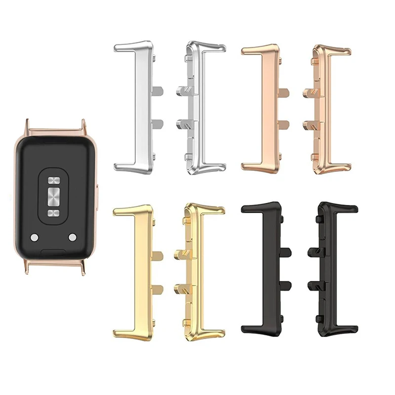 1 Pair Adapter For Samsung Galaxy Fit 3 Connector Watchband 20mm Width Fit3 Bracelet Accessories