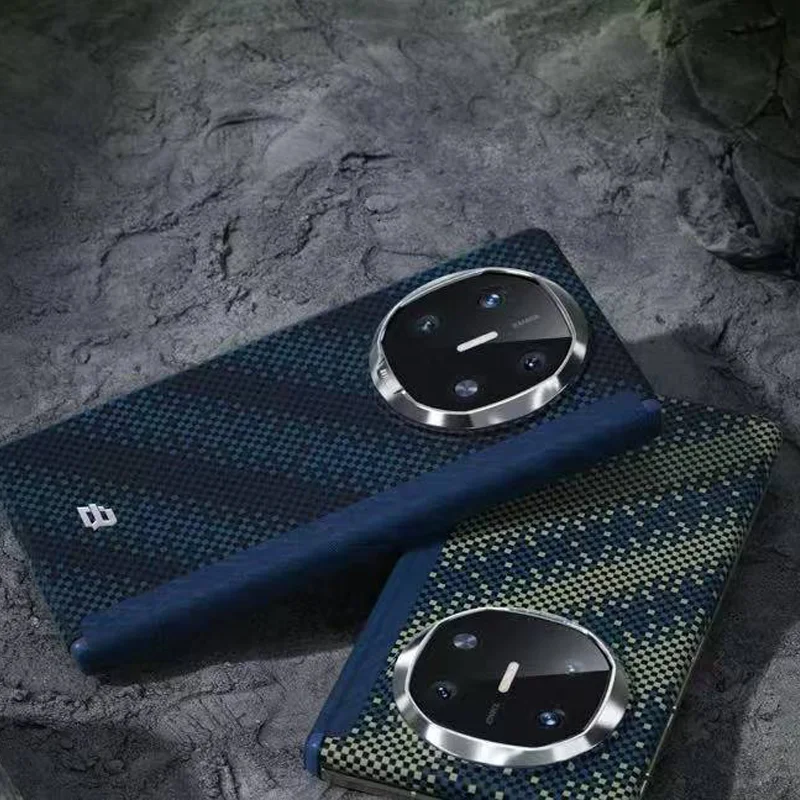 Blueo Kevlar Magnetic Case For Huawei Mate X6 Carbon Fibre Back Cover Case for HUAWEI Mate X6