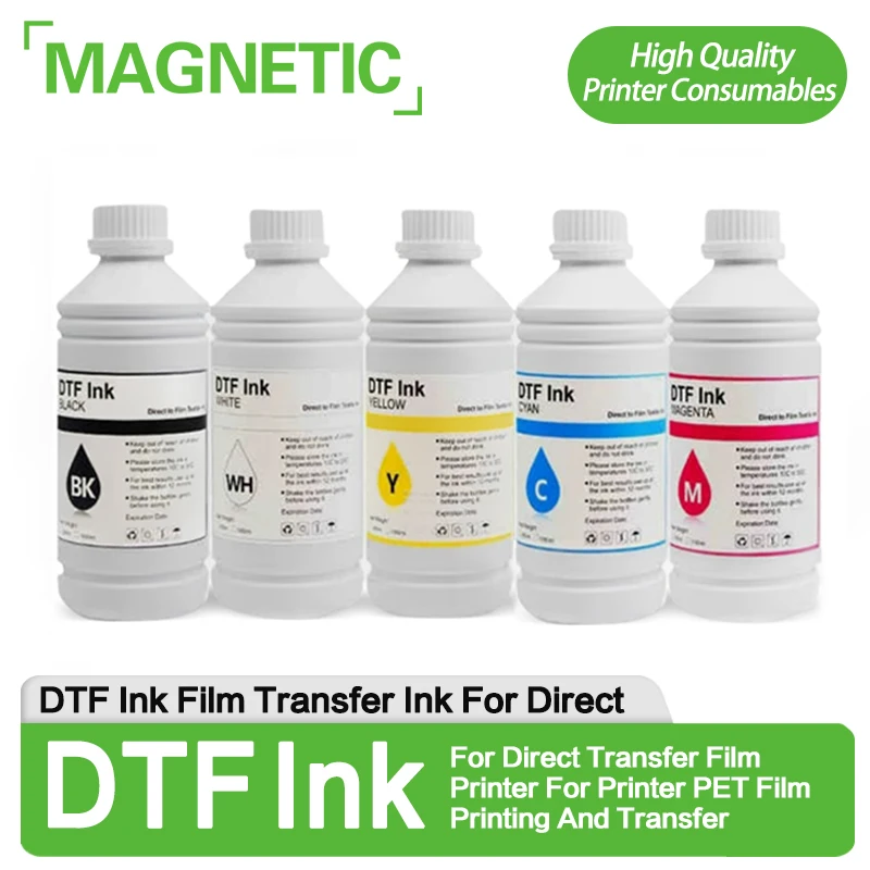 

New TOP 1000ML DTF Ink Film Transfer Ink For Direct Transfer Film Printer For Printer PET Film Printing And Transfer