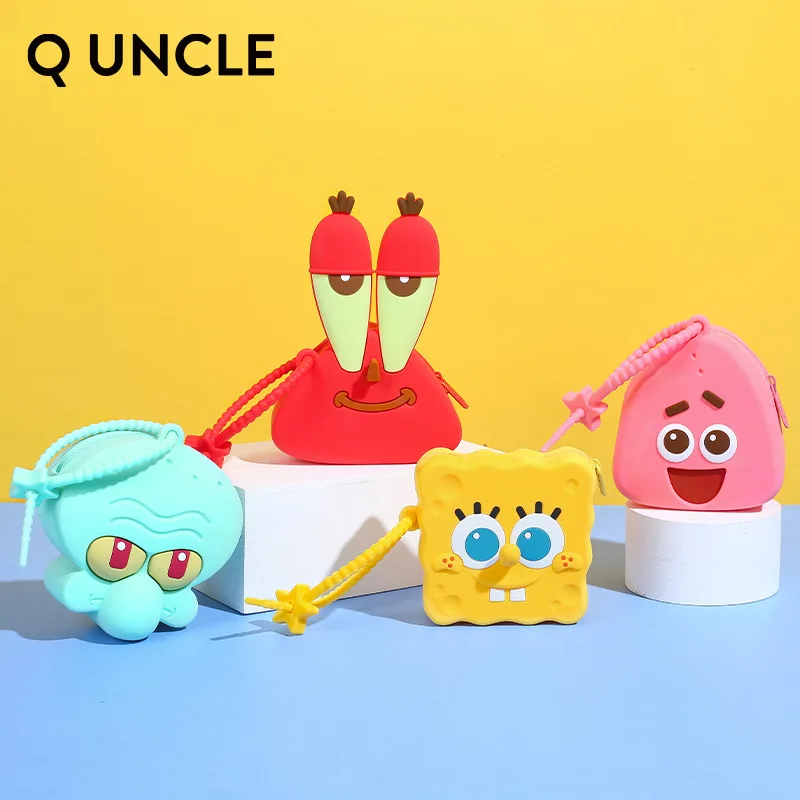 Original Cartoon SpongeBob Schwammkopf Rucksäcke Kinder-Geldbörse