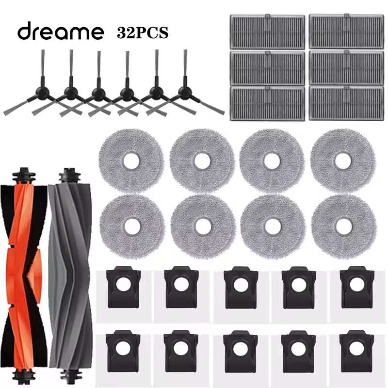 Dreame L10s Pro Ultra Heat, X30 Ultra, X30 Pro Vacuum Cleaner Replacement Accessories Main Side Brush Filter Mop Dust Bag - Image 10