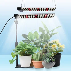 JCBritw Plant Grow Light Full Spectrum with IR Adjustable Stand LED Grow Light for Indoor Plants Seedlings Veg Flower Fruits