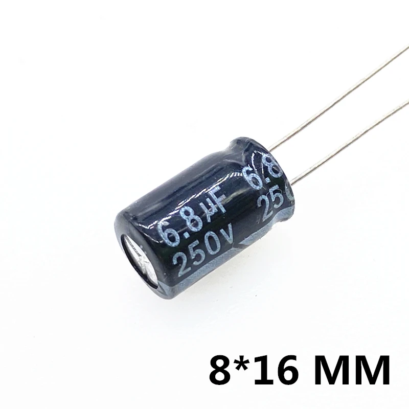 High Frequency Electrolytic Capacitor 250V 20% 250V 4.7UF 6.8UF 47UF 100UF 220UF 330UF 470UF