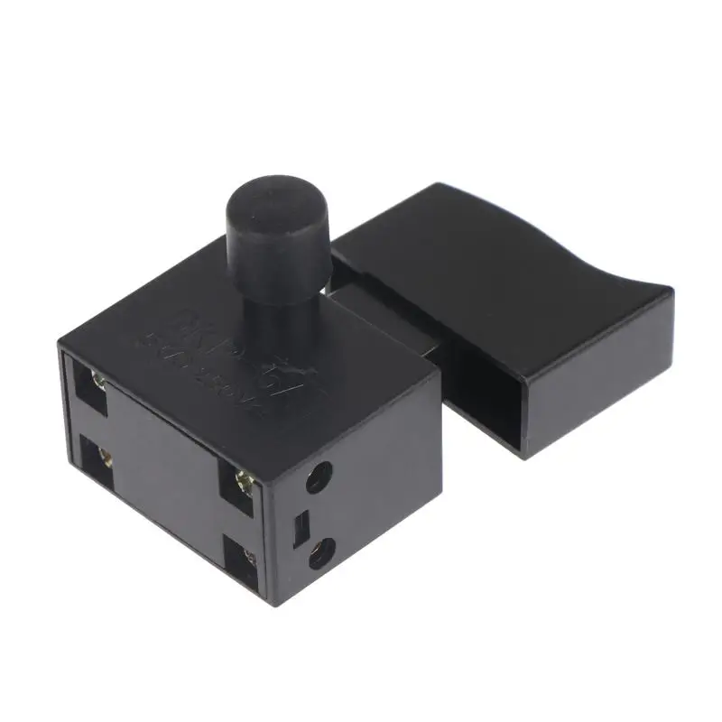 Lock On Type Trigger Switch for 220V Industrial Angle Grinder Replacement Easy Installation Cut Off Machine Power Tool Accessory