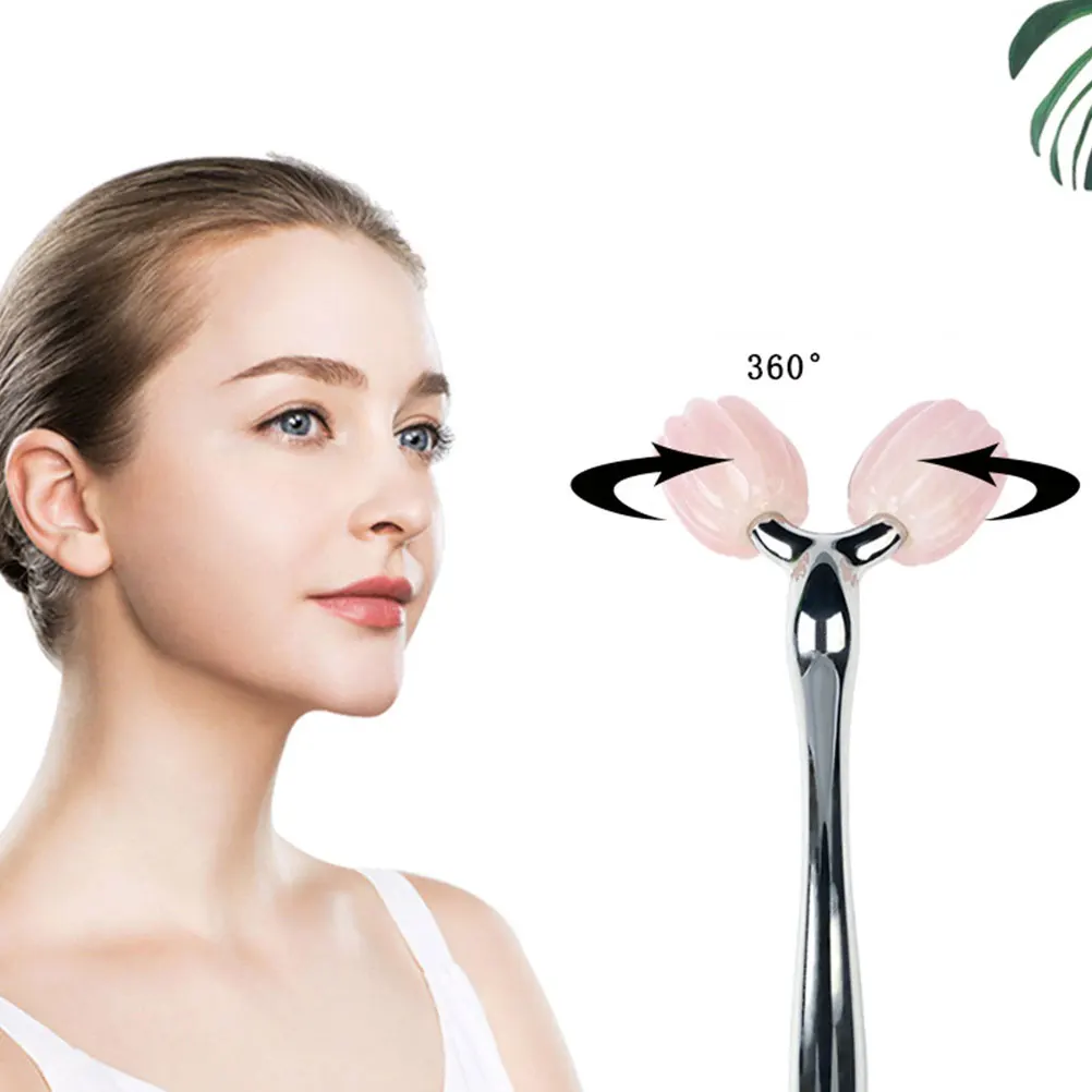 

Natural Crystal 3D Single Head 132X57X13Mm Whole Body Rolling Massager For Neck Spa Tool Alloy