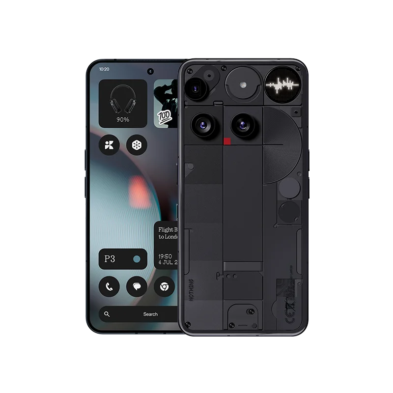 Nothing Phone (3) Qualcomm Snapdragon 8S Gen 4 6.77 120Hz 50Mp Camera Drievoudige 50Mp Camera 3 Microfoons