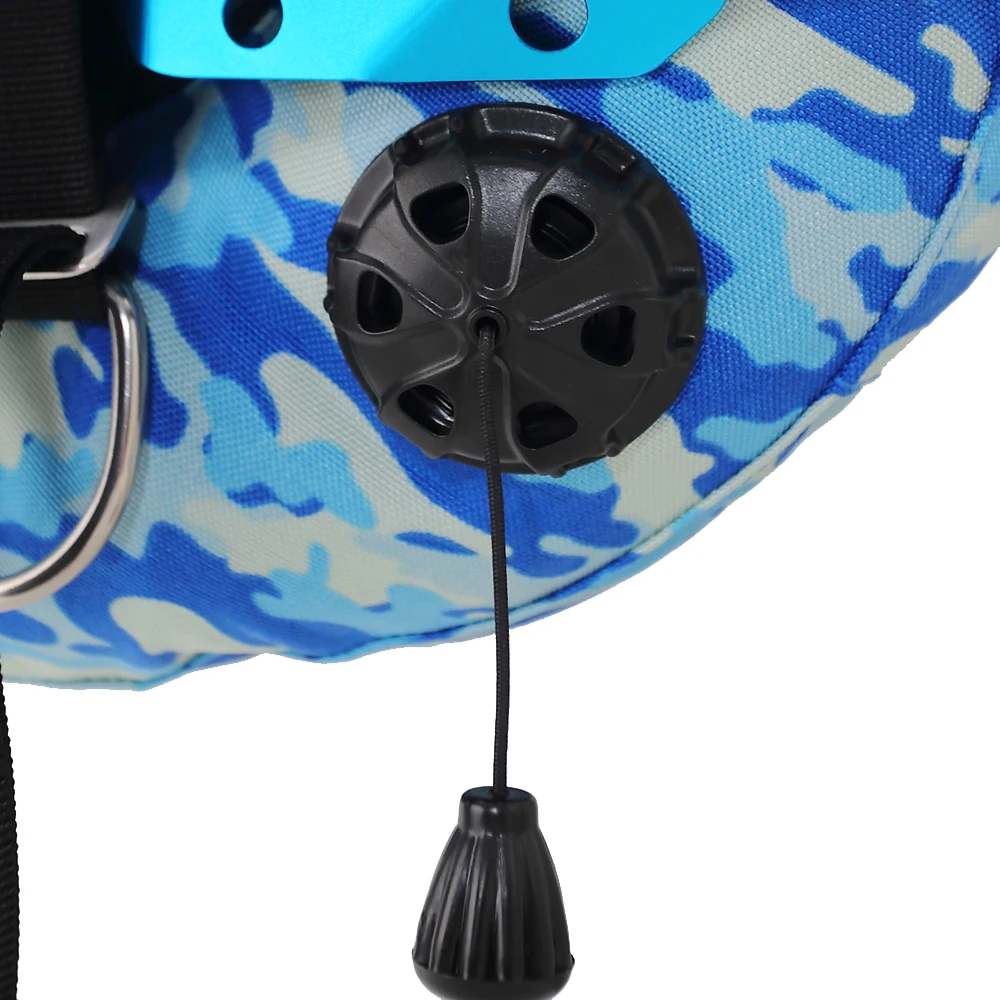 30LBS Scuba Diving BCD Donut Wing Single Tank Tech Dive Cylinder Auftriebskompensator Sicherheitsausrüstung – Detail 10