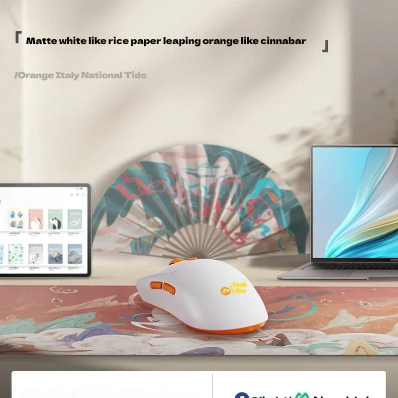 

IPASON PS106NL Wireless Mouse Lightweight Design 600mAh Battery SG8925 Sensor Low Latency Gaming Mouse Office PC Accessories