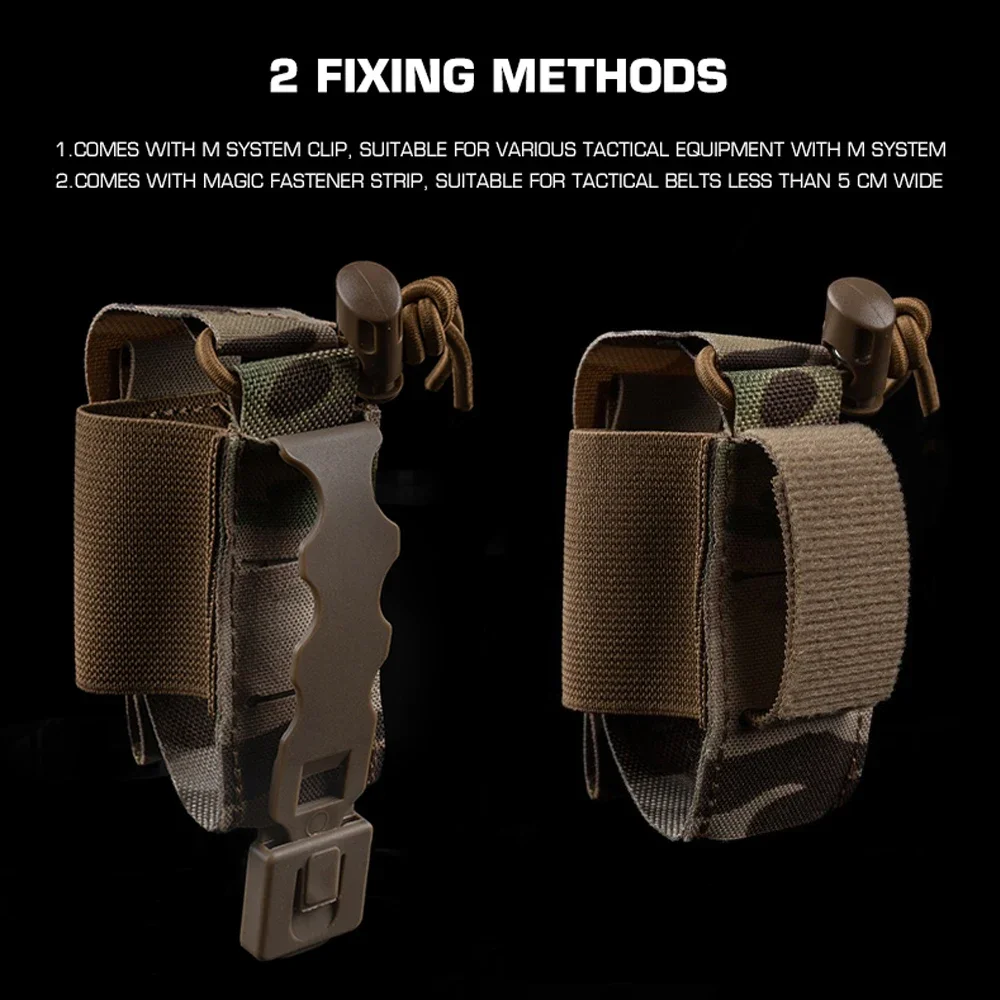 ยุทธวิธี Grenade กระเป๋าอเนกประสงค์กลางแจ้งการล่าสัตว์ Airsoft Wargame M67 RGD-5 ชุดเก็บกระเป๋า MOLLE เข็มขัดเสื้อกั๊ก Carrier Gear