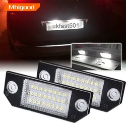 2x LED Number License Plate Light Lamps Lighting Upgrade For Ford Focus 2 ST 225 C Max MK2 2003 2004 2005 2006 2007 2008