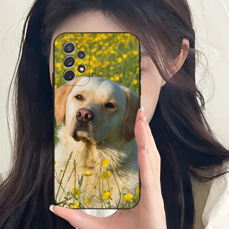 Labrador Dog Phone Case For Samsung A34 A24 A05 A54 A14 A23 A33 A13 A21 A71 A31 A22 A53 A52 A73 A32 A50 A20 A40 Coque