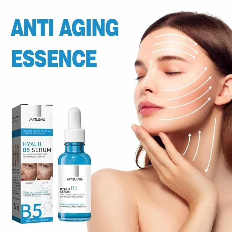 Pure Hyaluronic Acid Facial Serum Anti Wrinkle Aging Face Lift Tightening Reduce Eye Finelines Moisturizing Korean Cosmetics