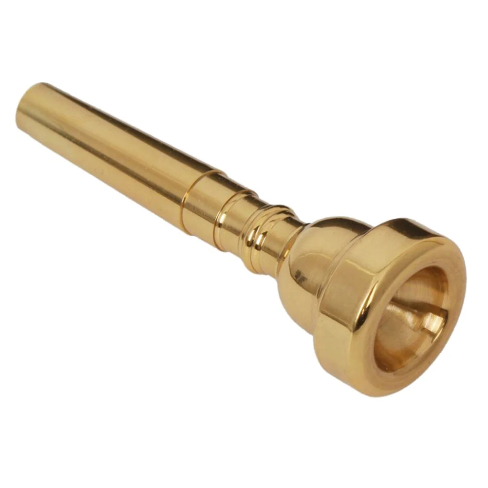 

Golden 3C Trumpet Mouthpiece Copper Accessories High Register Precision Sound Musical Instrument Parts Replacement