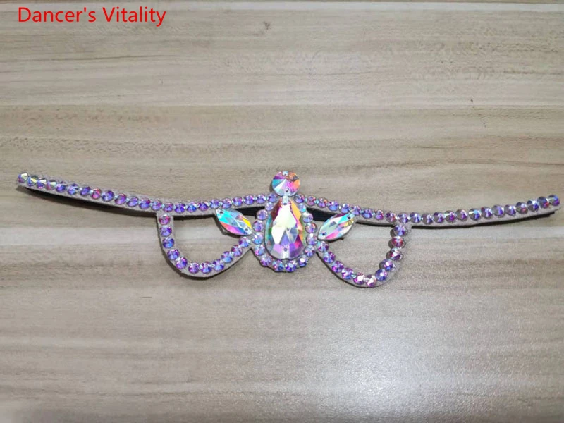 Belly Dance Accessory Headwear Diamond-Studded Head Chain Oriental Dancing Female High-End Temperament Performance Accessories