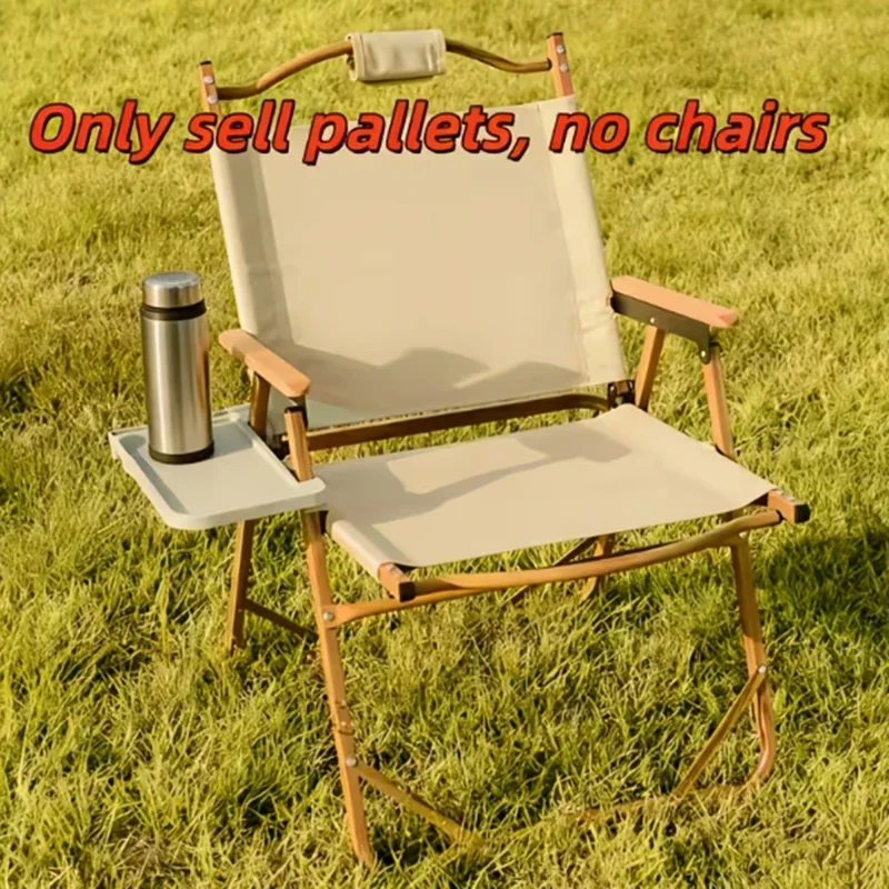 Campingstuhl-Seitenablage mit Clip, Universeller Tragbarer Getränke-, Telefon- und Snackhalter, Mehrzweck-Outdoor-Ausrüstung für Klappstühle – Detail 3