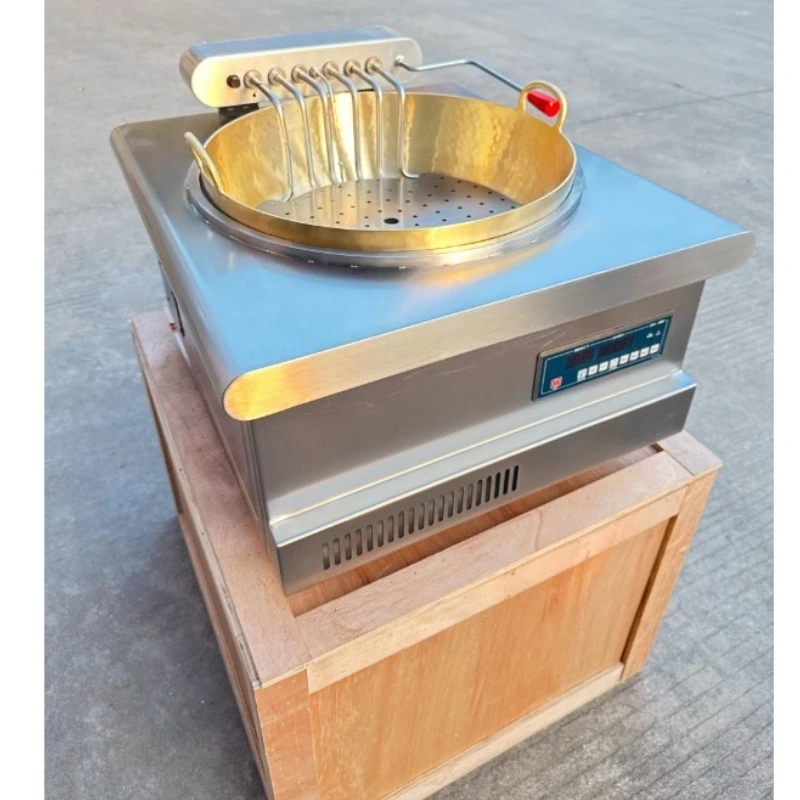 

Fryer, electric Japanese-style izakaya equipment, pure brass copper fryer