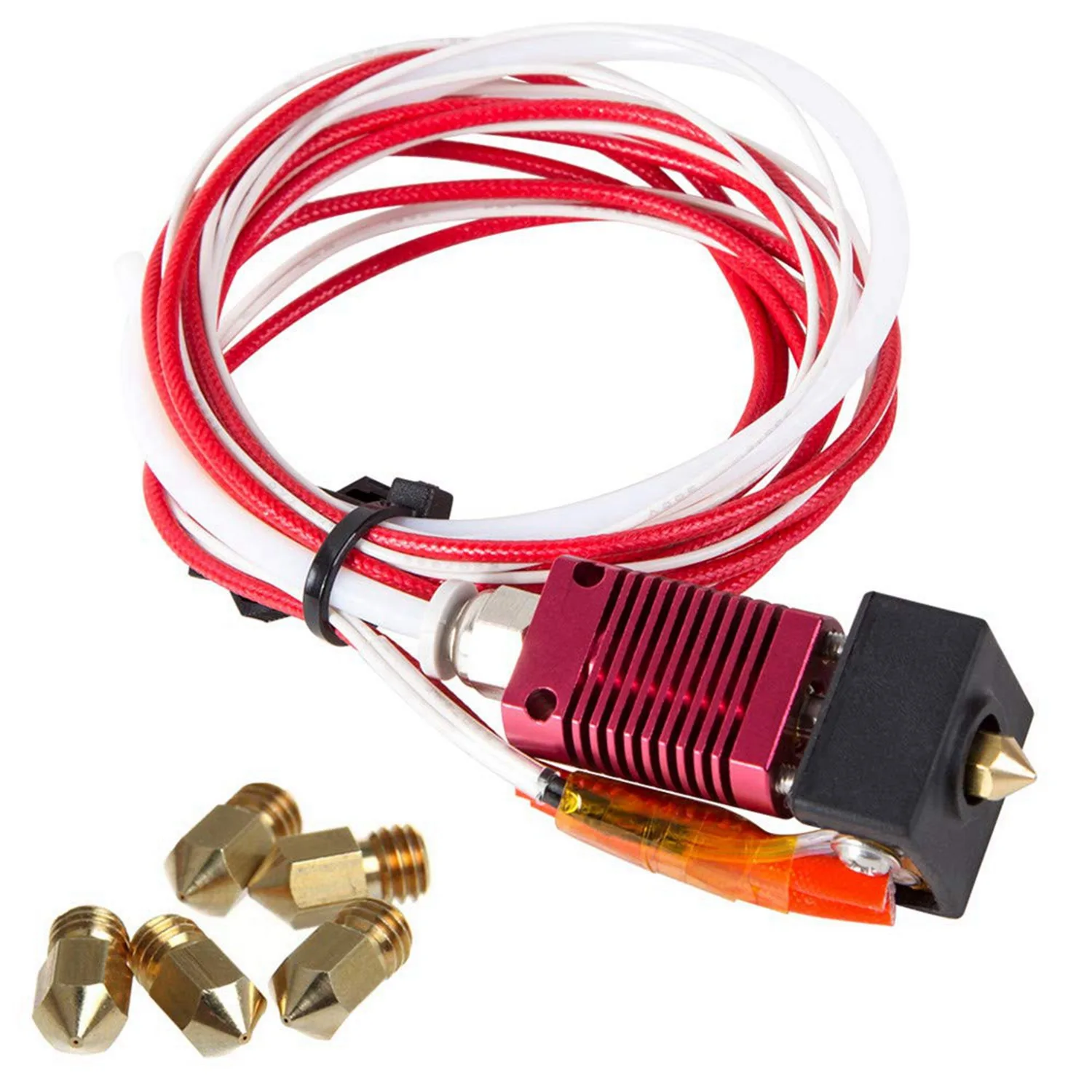 

2 шт. синхронный ремень оси X + Y Gt2-6 мм X 765 мм + Y 720 мм терминал ремня ГРМ с замкнутым контуром и 1 комплект экструдера для 3D-принтера в сборе Mk