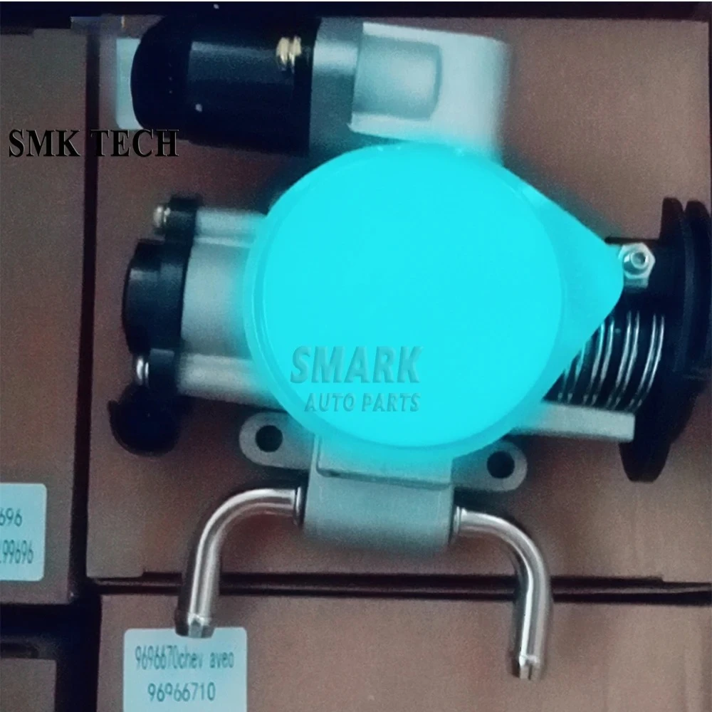 Zawór przepustnicy OE numer 96966710 do Chevrolet Spark (M300) 2009- 1.2, aluminiowa przepustnica samochodowa