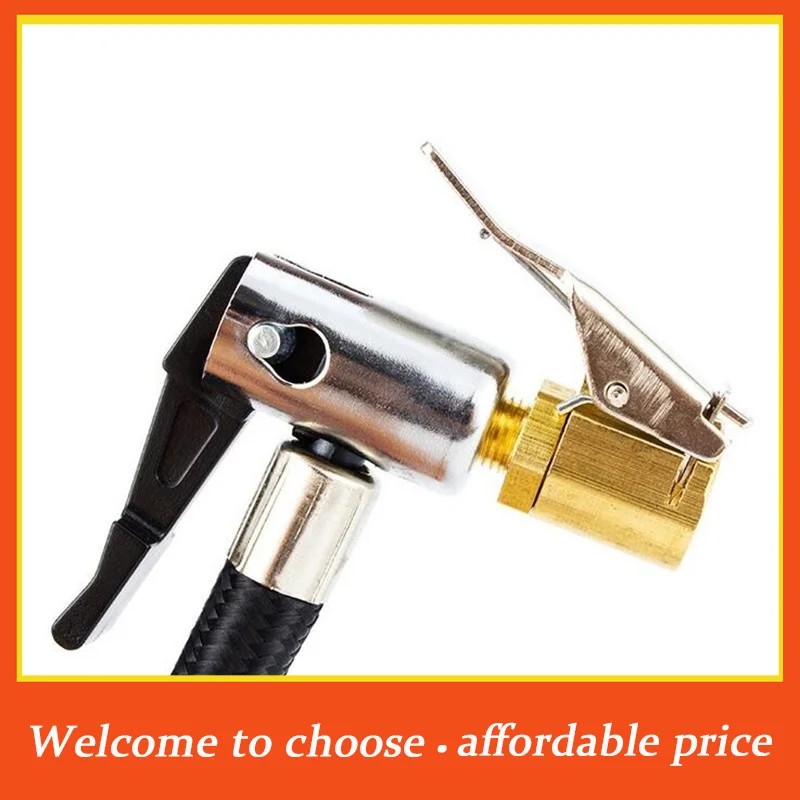 

[]1pc new 8mm Car Tyre Wheel Tire Air Chuck Inflator Pump Valve Clip Connector Adapter