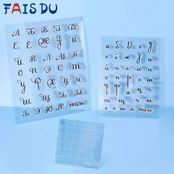 Stamps for Cookies Letters Cake Sweet Letters Stamp Fondant Embossing DIY Alphabet Cutter Pastry Accessories Decorating Tools