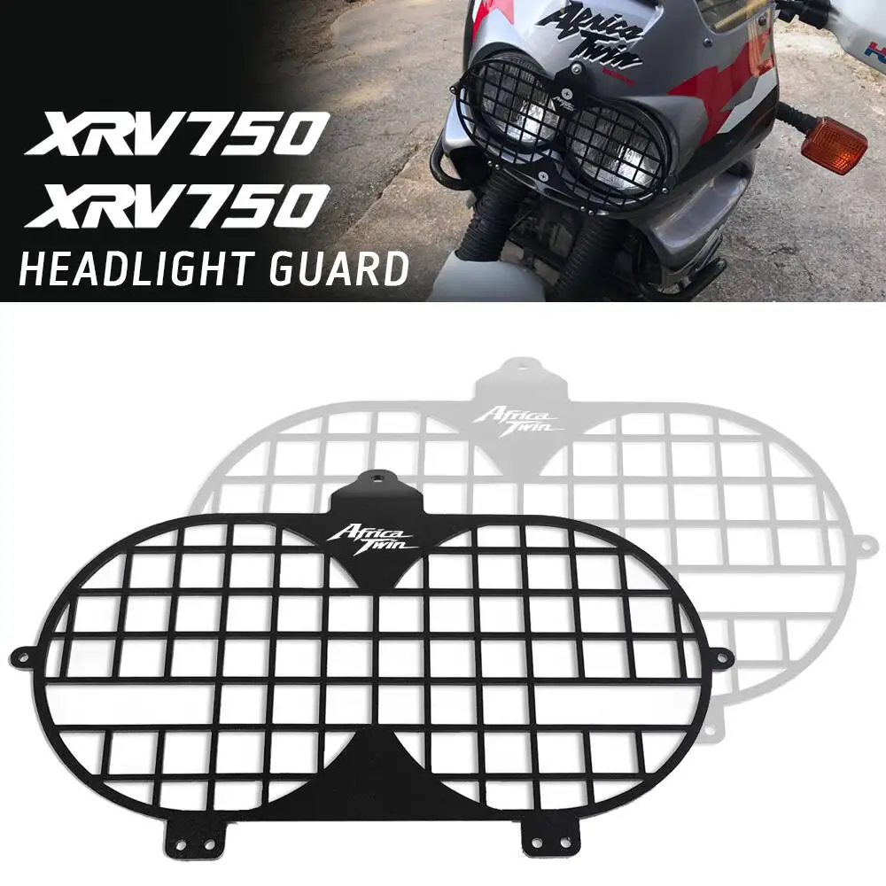 

FOR HONDA XRV750 Africa Twin 1997 1998 1999 2000 2001 2002 XRV 750 Motorcycle Headlight Head light Grill Guard Cover Protector