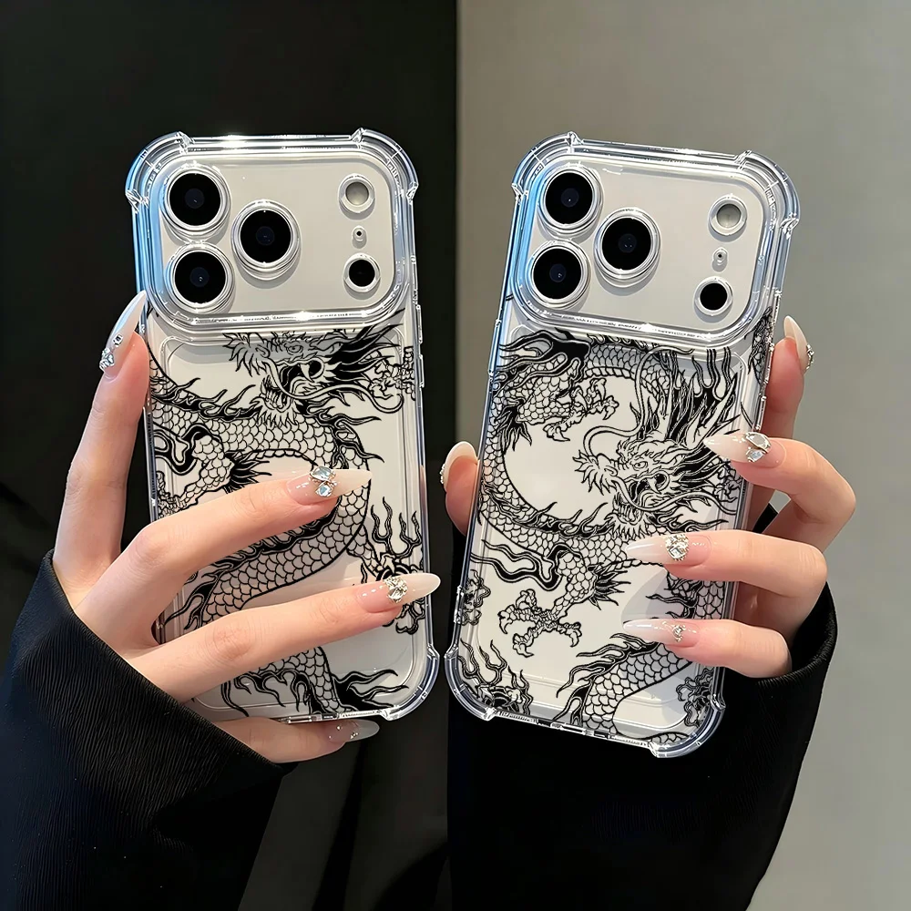 HOT Sacred Chinese DragonS Phone Case For Samsung A37 A57 A17 A07 A06 A56 A26 A33 A54 A51 A13 A73 A34 A25 A24 A23 A16 4G 5G