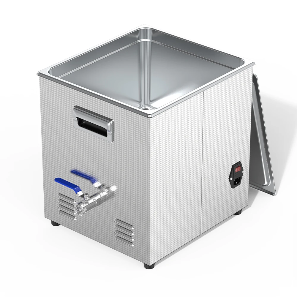 جرانبو 19L منظف بالموجات فوق الصوتية 400 واط متعدد التردد 28/33/40 كيلو هرتز مختبر أداة بالموجات فوق الصوتية للبحث وتنظيف الأدوات الطبية