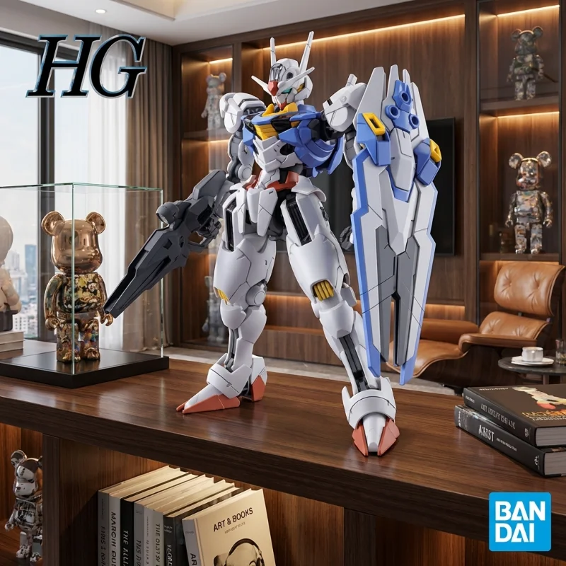 

Bandai HG 1/144 Aerial Gundam Mercury's Witch High Grade Action Figure Model Kit for Collectors Epic Anime Battle Display Gift