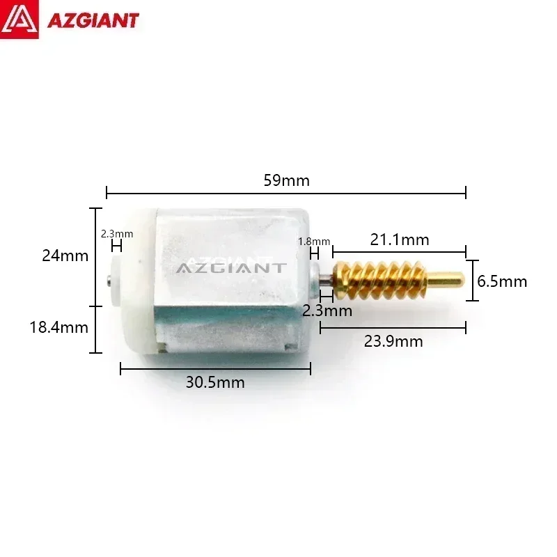 Azgiant high quality replacement motor for FC-280SC-18180 Side Door Lock Motor