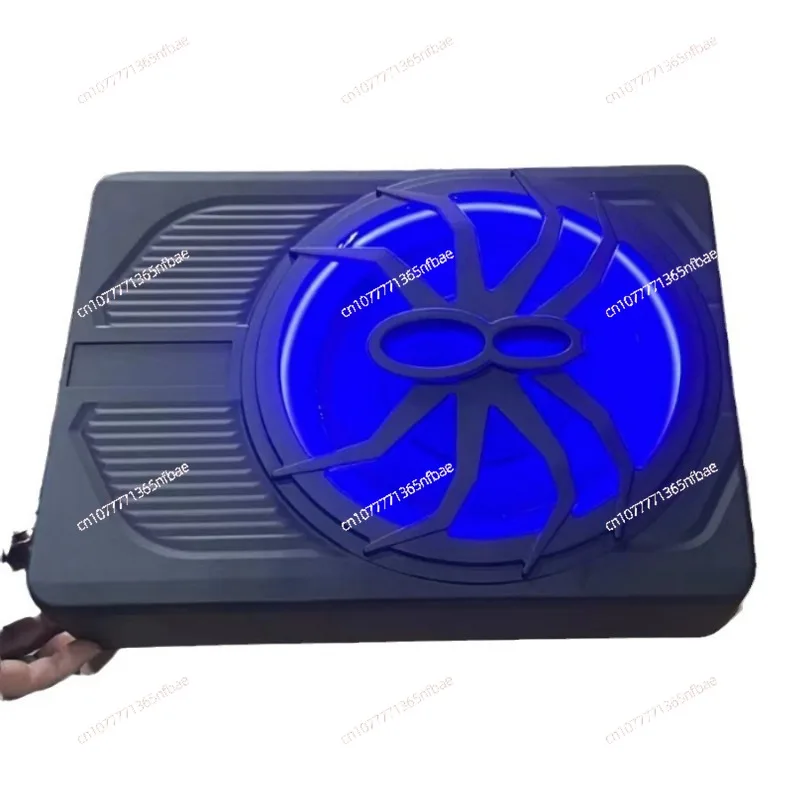 

Автомобильный сабвуфер Spider с лампой, 10-дюймовый тяжелый бас, модифицированный звук, ультратонкое сиденье, активный усилитель мощности 800 Вт