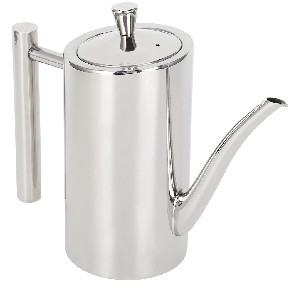 

&nbsp Stainless Steel Dustproof LeakagE proof Oil Pot Bottle Container Seasoning Pot Kitchen Utensil Stainless Steel Oil Pot