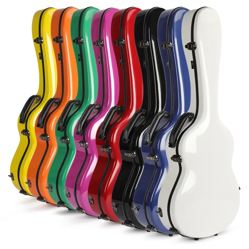 39-Inch guitar case, FRP folk 40-inch 41-inch piano case, hard shell shockproof and pressure-resistant waterproof piano case.