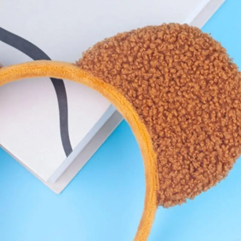 Śliczne opaski na uszy zwierząt obręcz do włosów rekwizyty na imprezy tematyczne dla dzieci dorośli Halloween