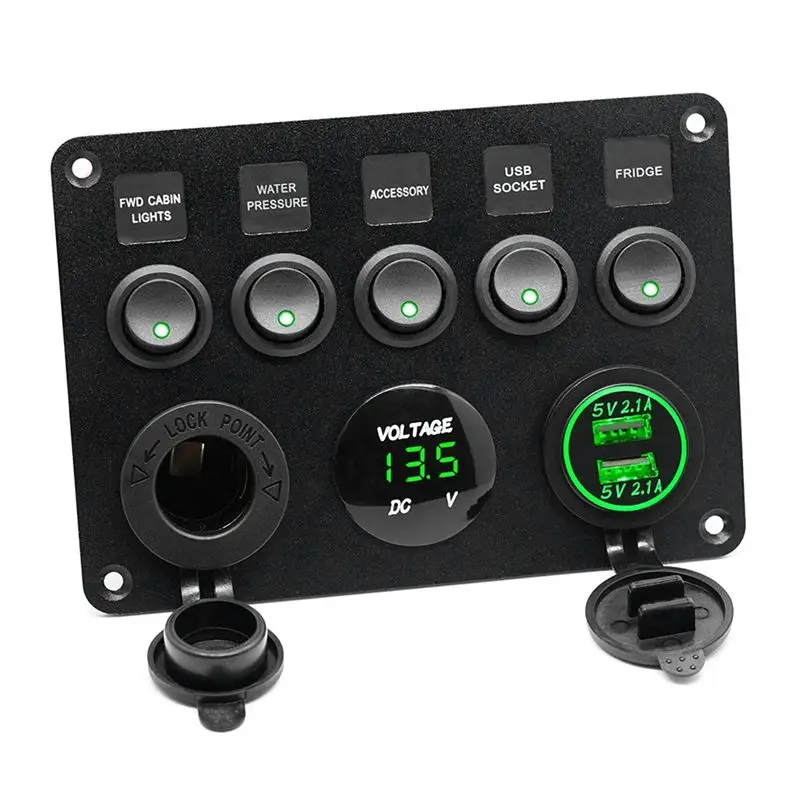 boat-switch-panel-car-switch-panel-multi-functions-panel-dual-usb-port-outlet-combination-switch-panel-marine-led-rocker-red