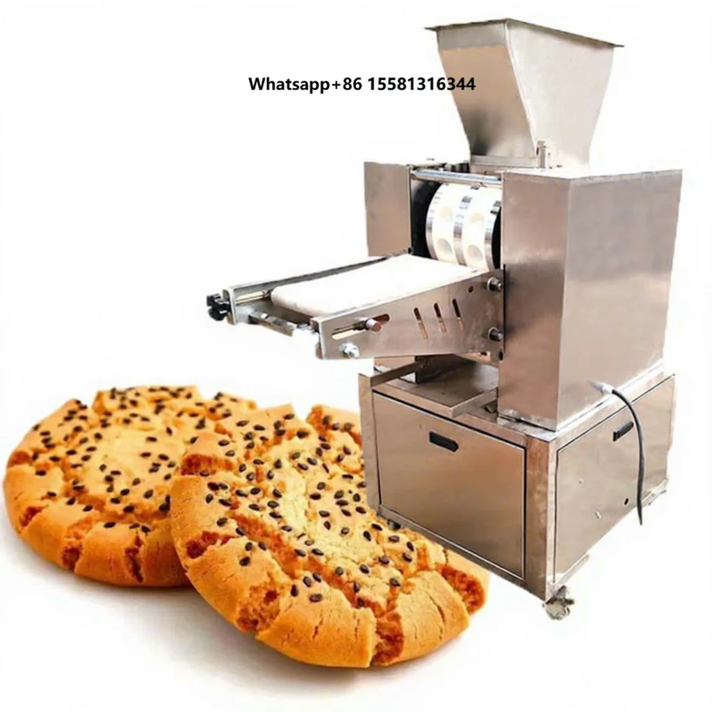 Automatic Small Filled Biscuit Making Production Line Electric Mini  Making Forming Machine