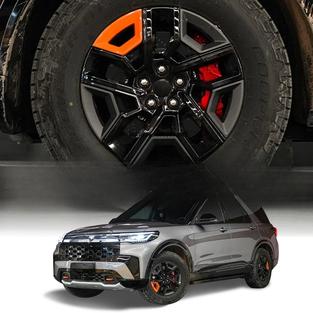 P60NS Big Brake Kit 6 Piston R18 Inch Wheels 355mm Brake Disc 6 Pot Brake Kit for Explorer
