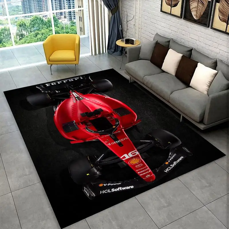 Retro F-Ferrarii Racing Car Mo - đánh giá và giá Kids Outdoor Mat
