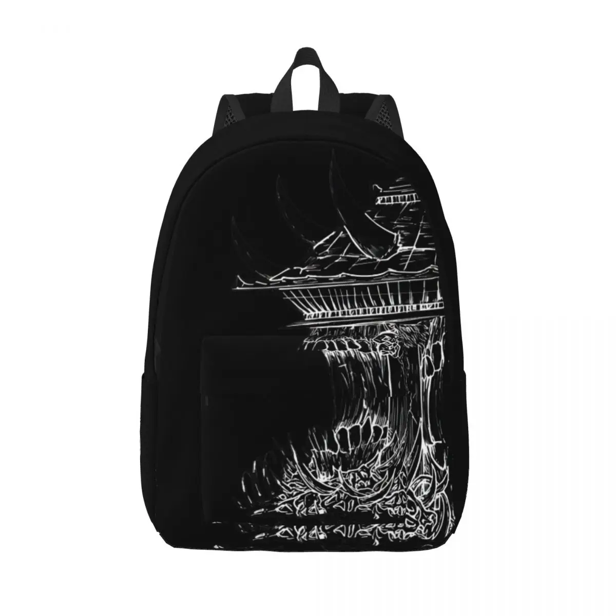 Birthday Cursed Finger Large Capacity Handbag Jujutsu Kaisen Japanese Anime Cool High School Students Rucksack Hiking