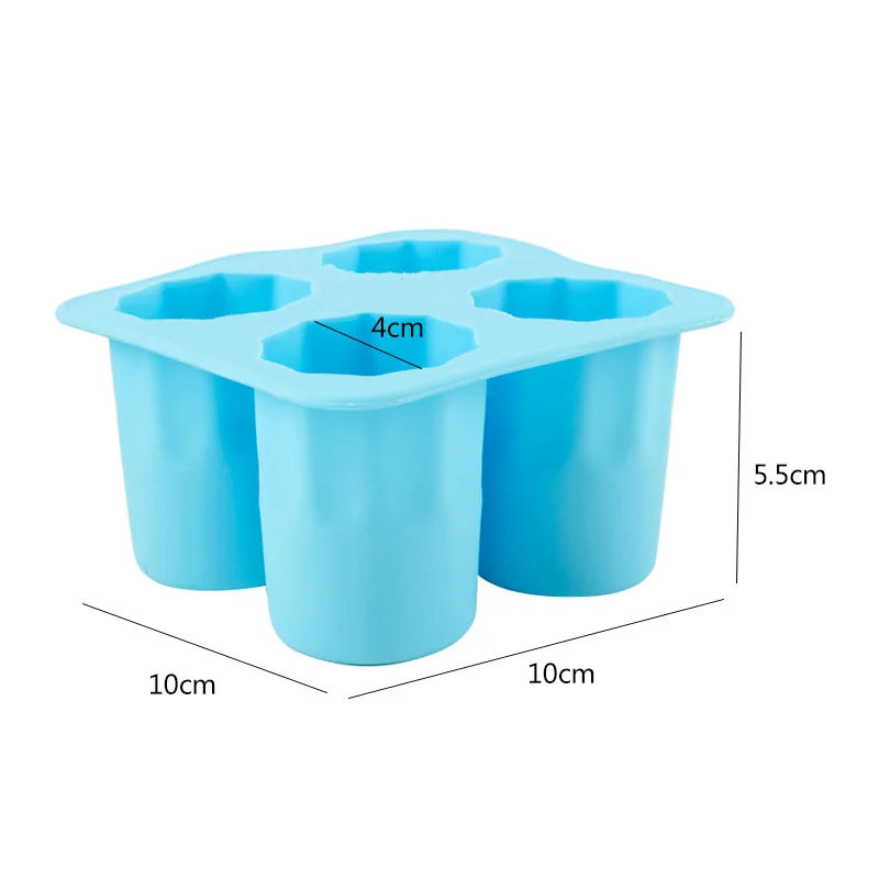 Ice Cup Maker Ice Cube Tray Mold Makes Glasses Ice Mould Novelty Gifts Ice Tray Summer Drinking Tool