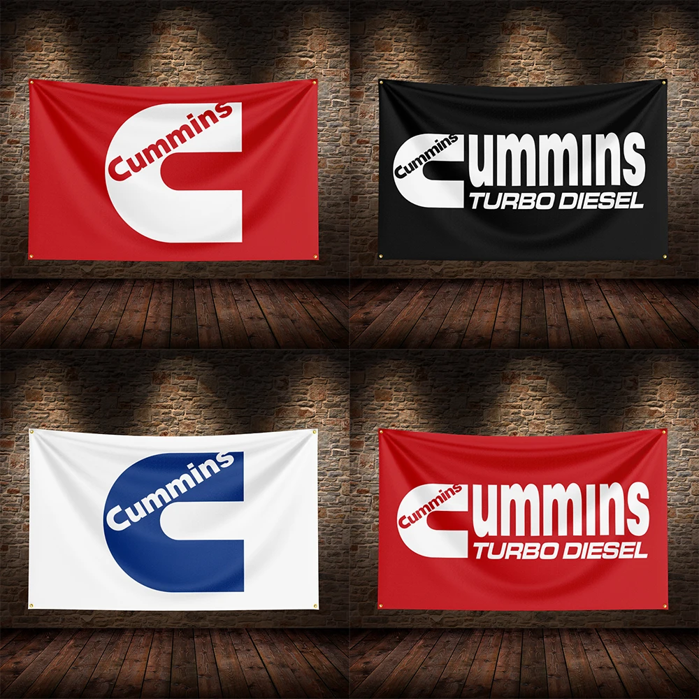 

3x5 Ft C-Cunmminss'pexis'pexis Racing Flag Polyester Printed Cars Flags for Room Garage Decor