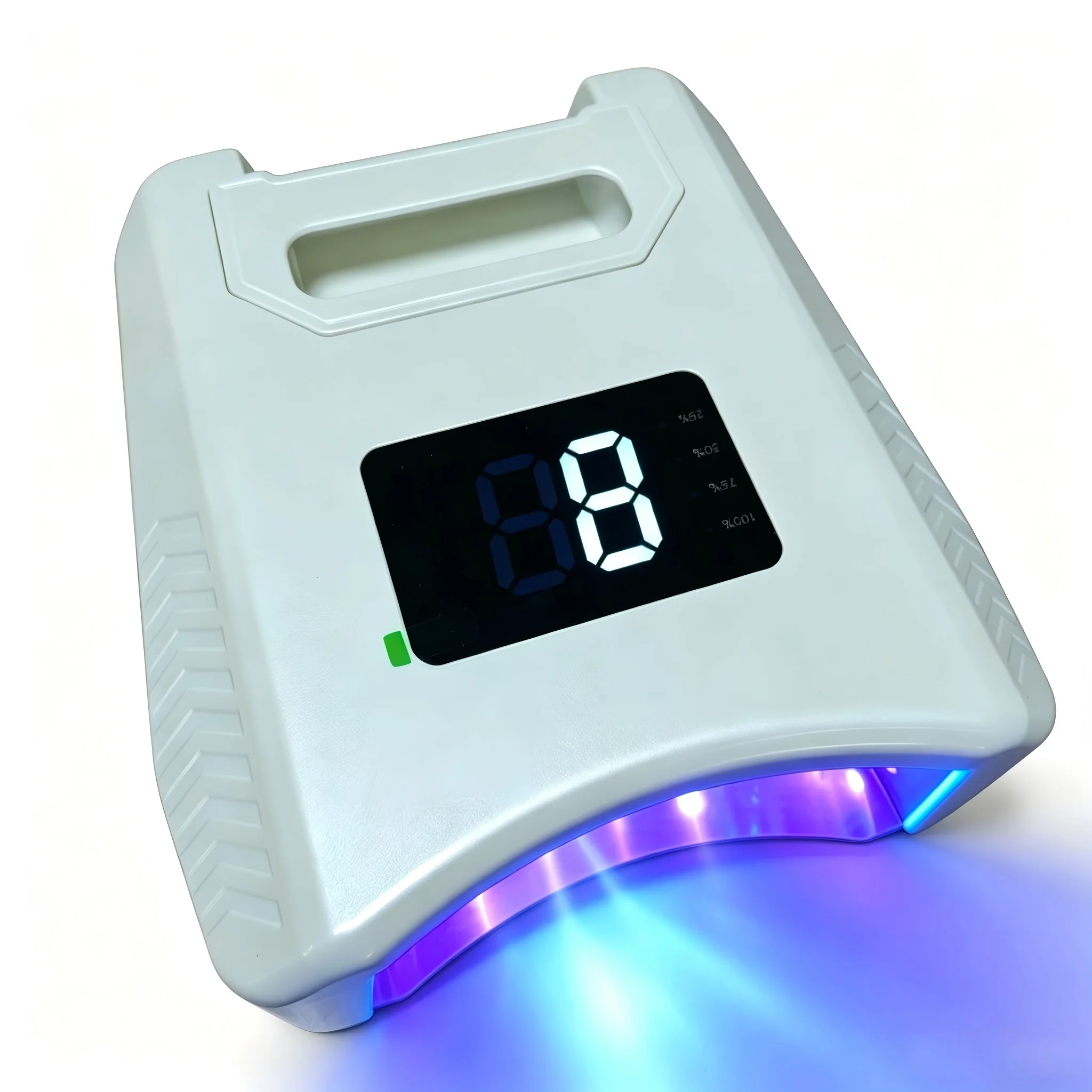 Ibelive Professional 80W Rechargeable UV LED Nail Lamp, 52pcs LED Bulbs 90S Cordless Nail Dryer for Salon Manicure