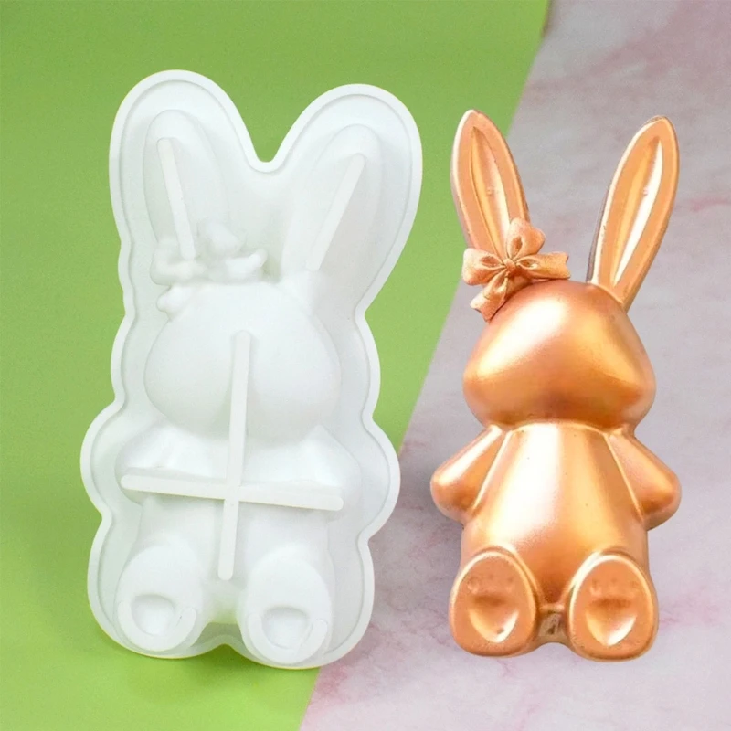 Rabbit Epoxy Gypsum Handwork Soap Mold Plasters Mold Making Supplies Dropship