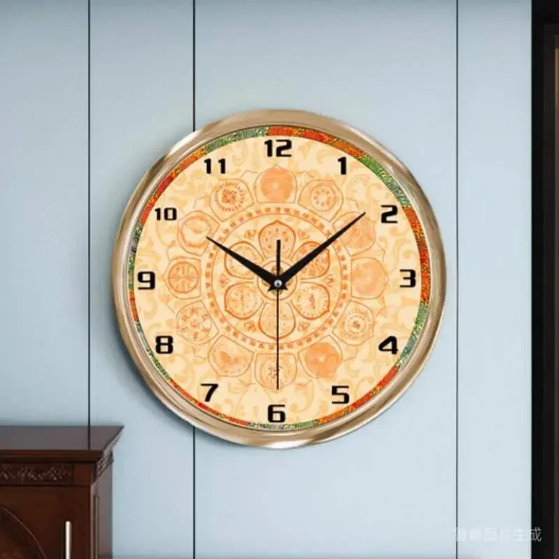 Classroom Art Wall Clock Decoration Nordic Kitchen Office Wall Clock Quiet Premium  Furniture Home